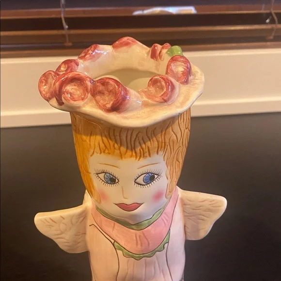 Vintage Susan Paley Ganz Bella
Casa Grace Rose Pink Angel Vase - Picture 3 of 16